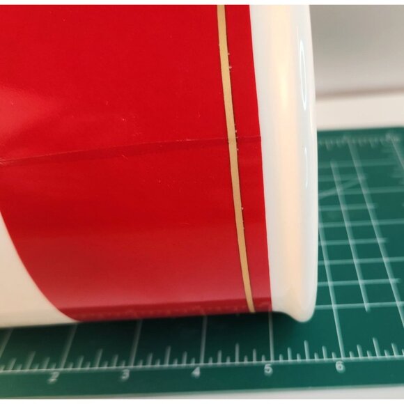 Campbells Soup Ceramic Storage Container Gold Lid Chicken Noodle 1999 Made In Ch - Picture 9 of 10